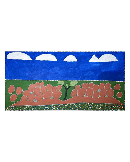 Big eye lizard tree, 183x91cm