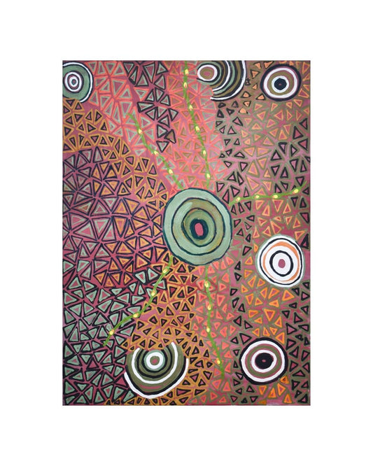 Bush beans, 76x107cm