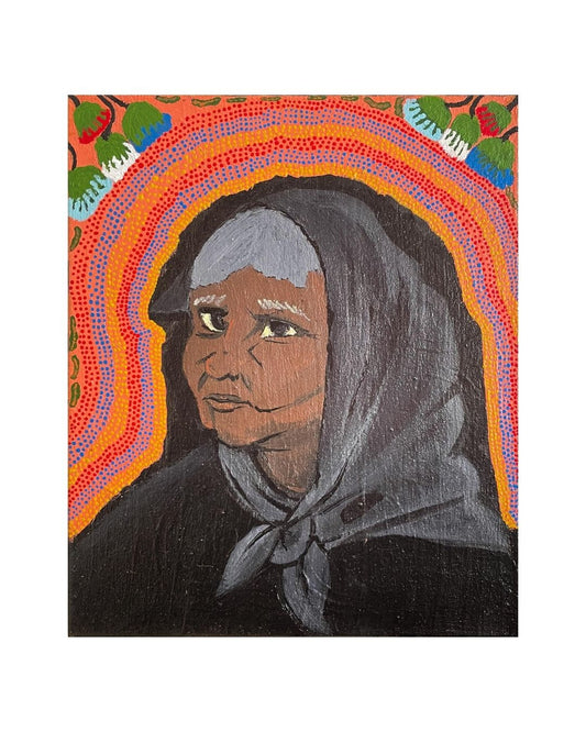 My Grandmother, Minnie Napaljarri, 31x26cm