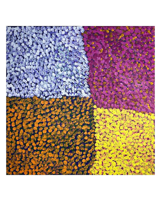 Desert flowers, 91x91cm