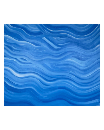 Ngapa flowing, 106x91cm