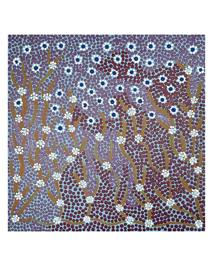 Bush flowers, 56x56cm
