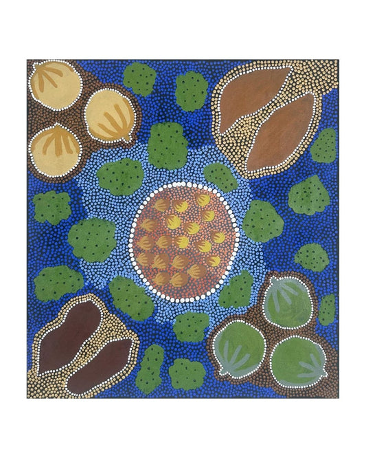 Bush tucker, 56x61cm
