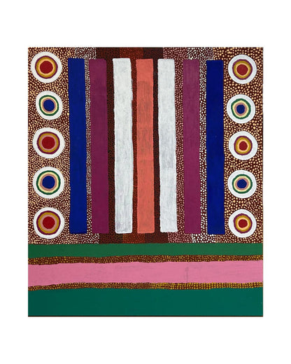Them two snakes, 107x122cm