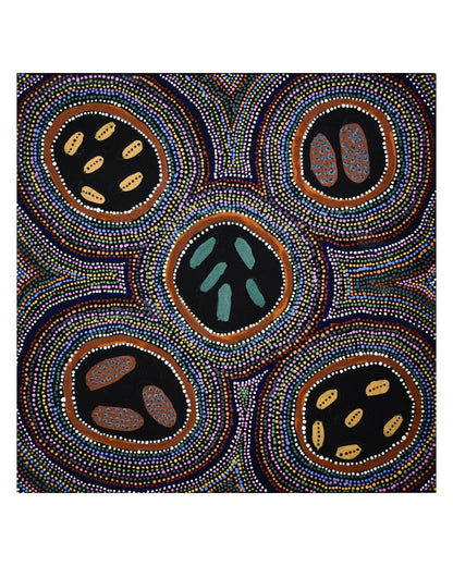 Bush tucker, 61x61cm