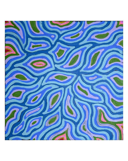 Floodways, 61x61cm