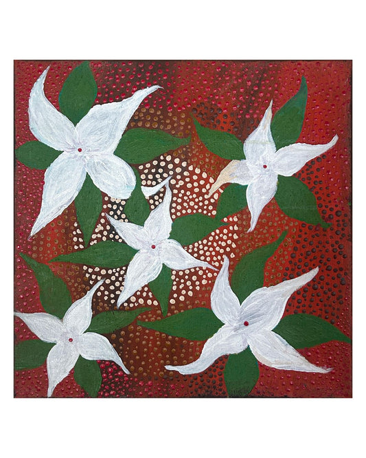 Wild flowers, 45x45cm