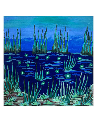 Swamp, 61x61cm