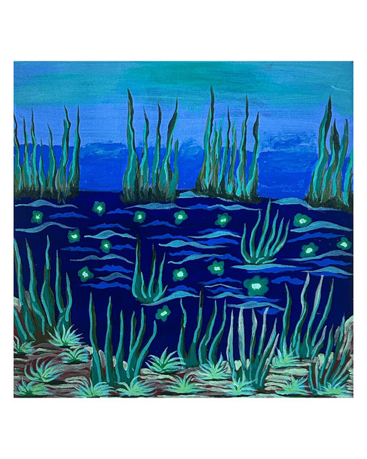 Swamp, 61x61cm