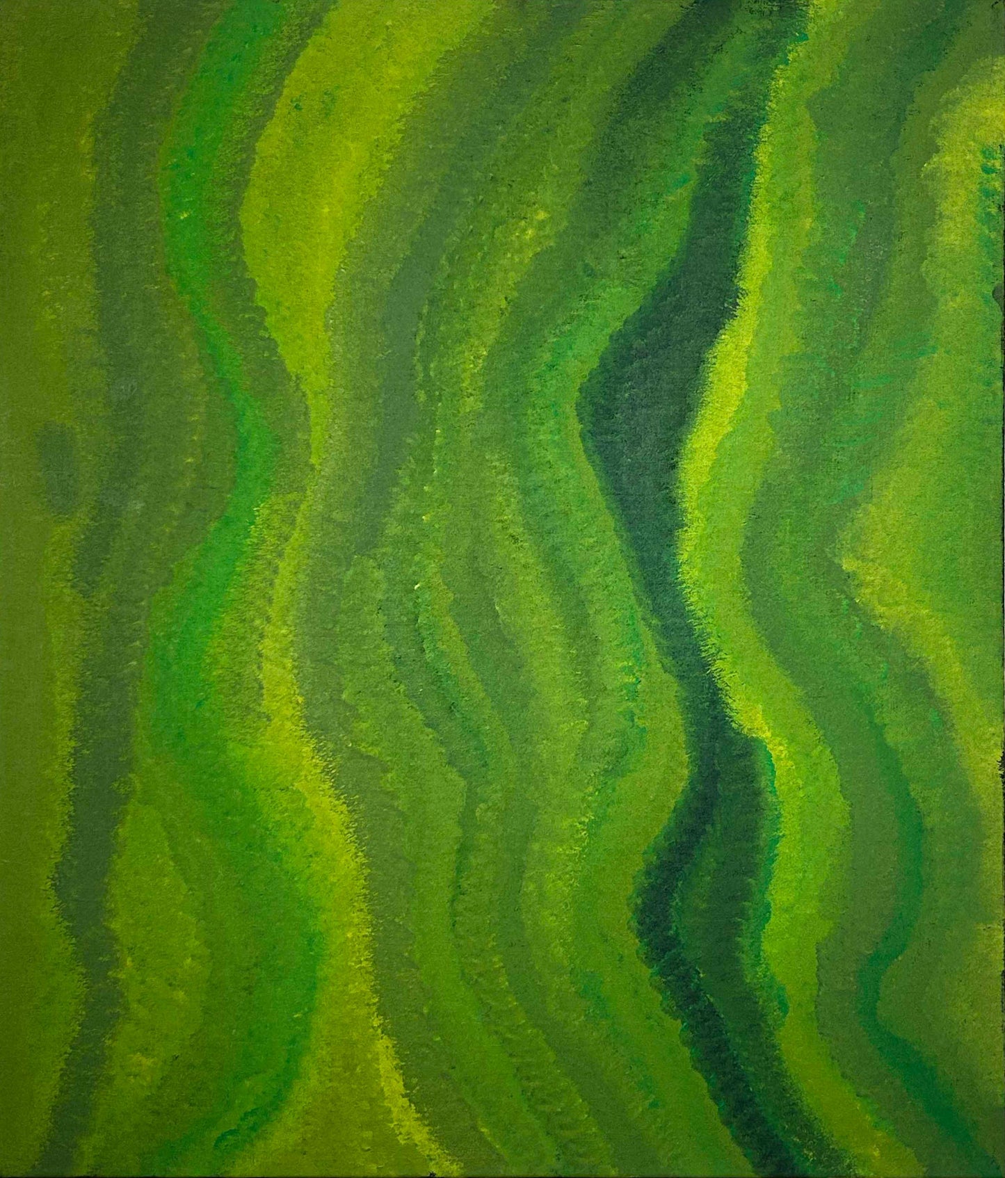 Bush medicine leaves, 107x91cm