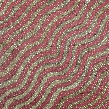 Bush flowers on Country, 61x61cm