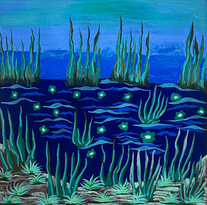 Swamp, 61x61cm