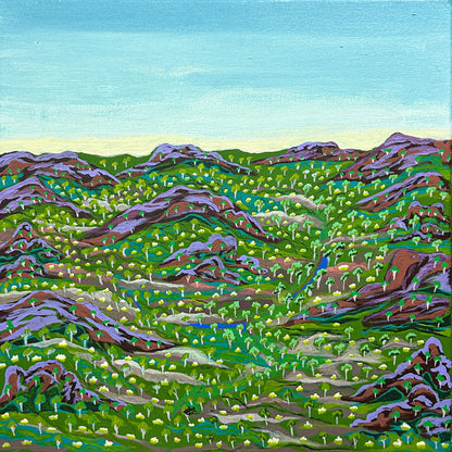 Beautiful Country, 61x61cm